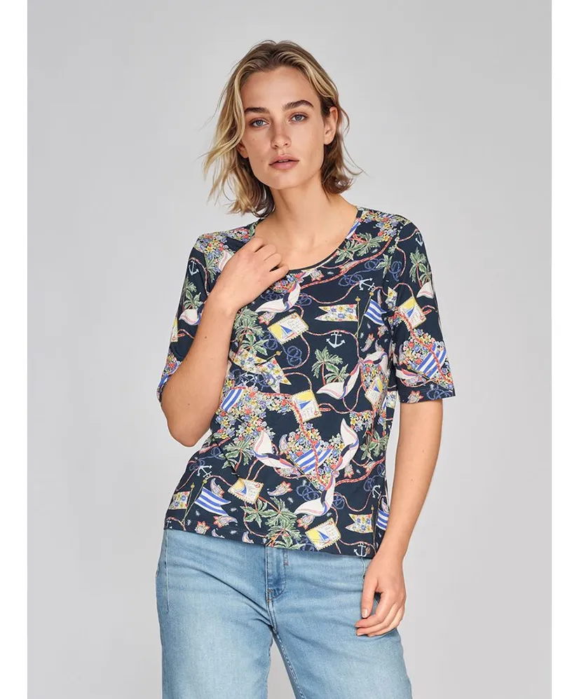golléhaug T-shirt Allover Print