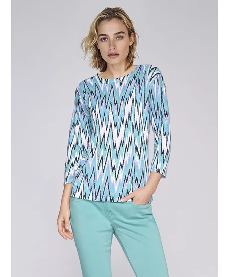 golléhaug T-shirt Aztec Print