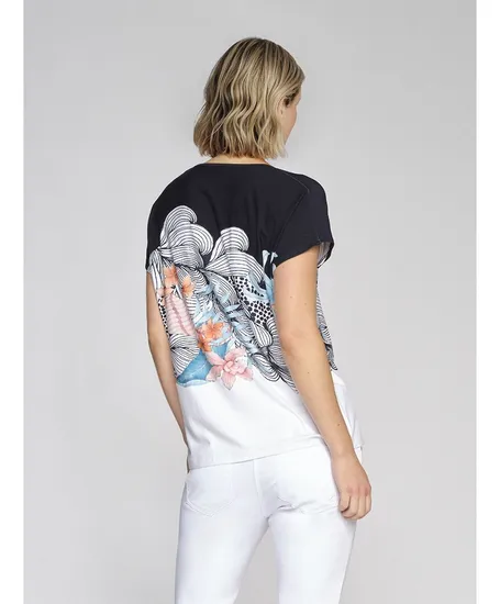 golléhaug T-shirt Bloemen