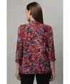 gollehaug T-Shirt Kraag Allover Print