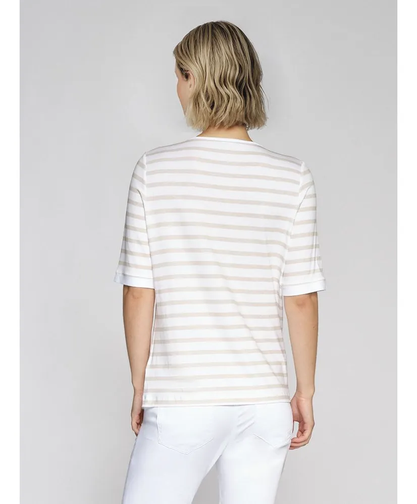 golléhaug T-shirt Strepen