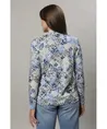 golléhaug T-Shirt V-Hals Allover Print