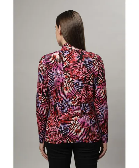golléhaug Top Turtleneck Allover Print