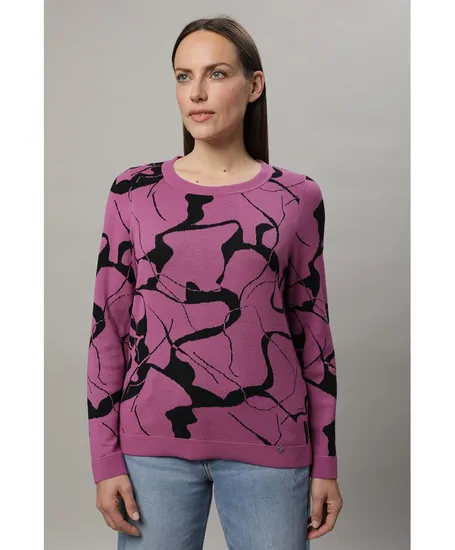 golléhaug Trui Ronde Hals Jacquard