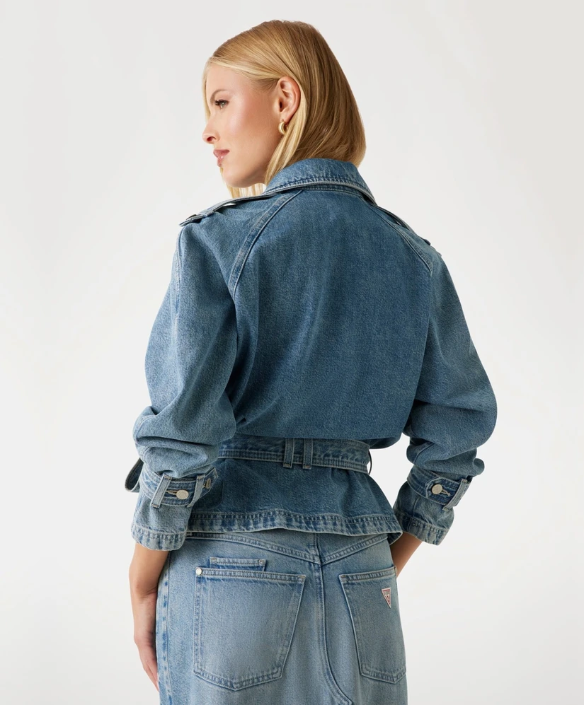 GUESS Biker Spijkerjack Runa