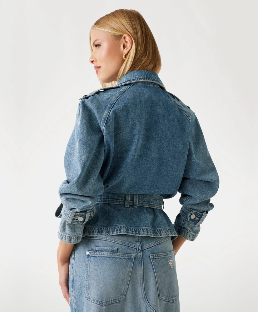 GUESS Biker Spijkerjack Runa