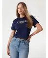 GUESS Cropped T-shirt Washed Logo