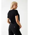 GUESS MAGLIERIA TAGLIATA Graphic t-shirts SS CN K