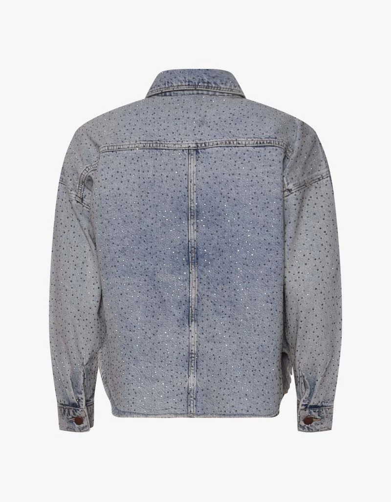 GUESS Spijkerjack Western Rhinestones
