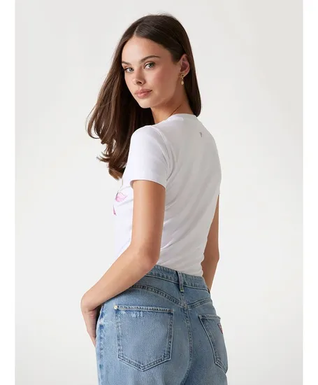 GUESS T-shirt Leaf Triangle