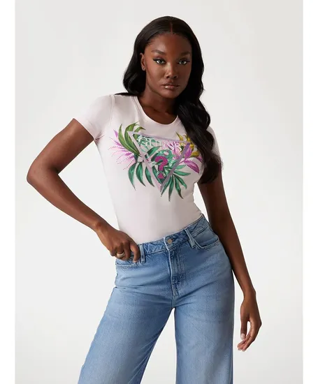 GUESS T-shirt Leaf Triangle