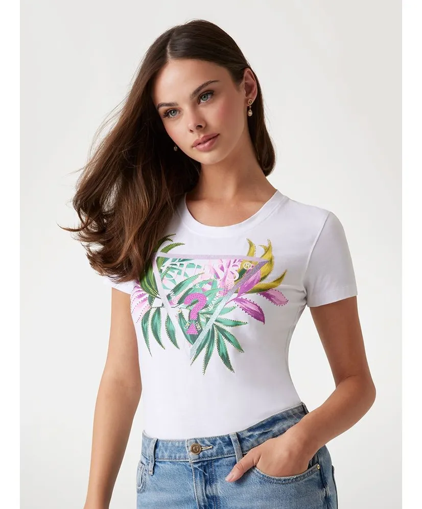 GUESS T-shirt Leaf Triangle
