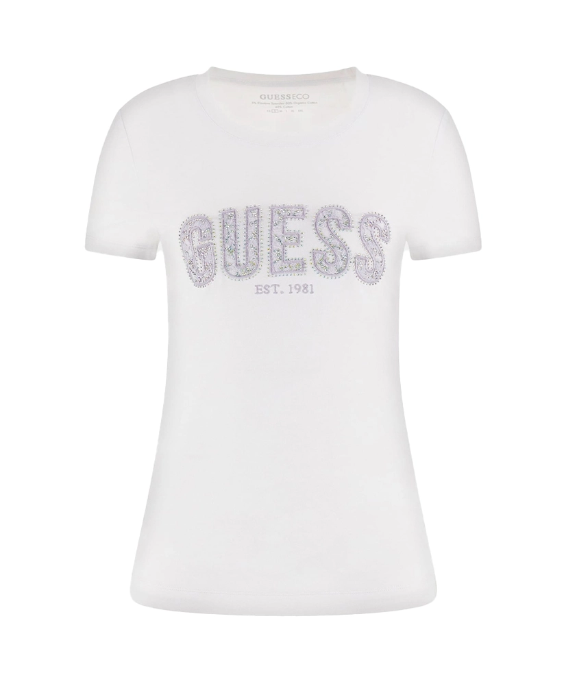 GUESS T-shirt Logo Lace