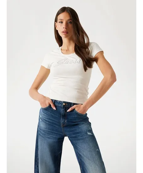 GUESS T-shirt Maglieria Tagliata