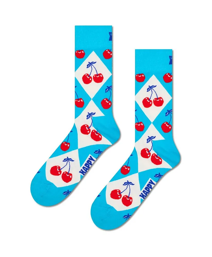 Happy Socks Sokken Cherry Argyle