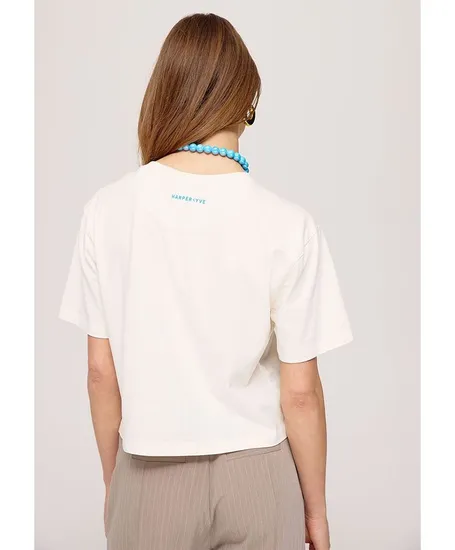 Harper & Yve Cropped T-shirt Hotstuff
