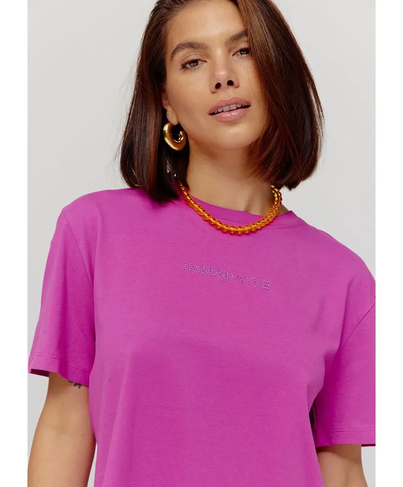 Harper & Yve Cropped T-shirt Logo