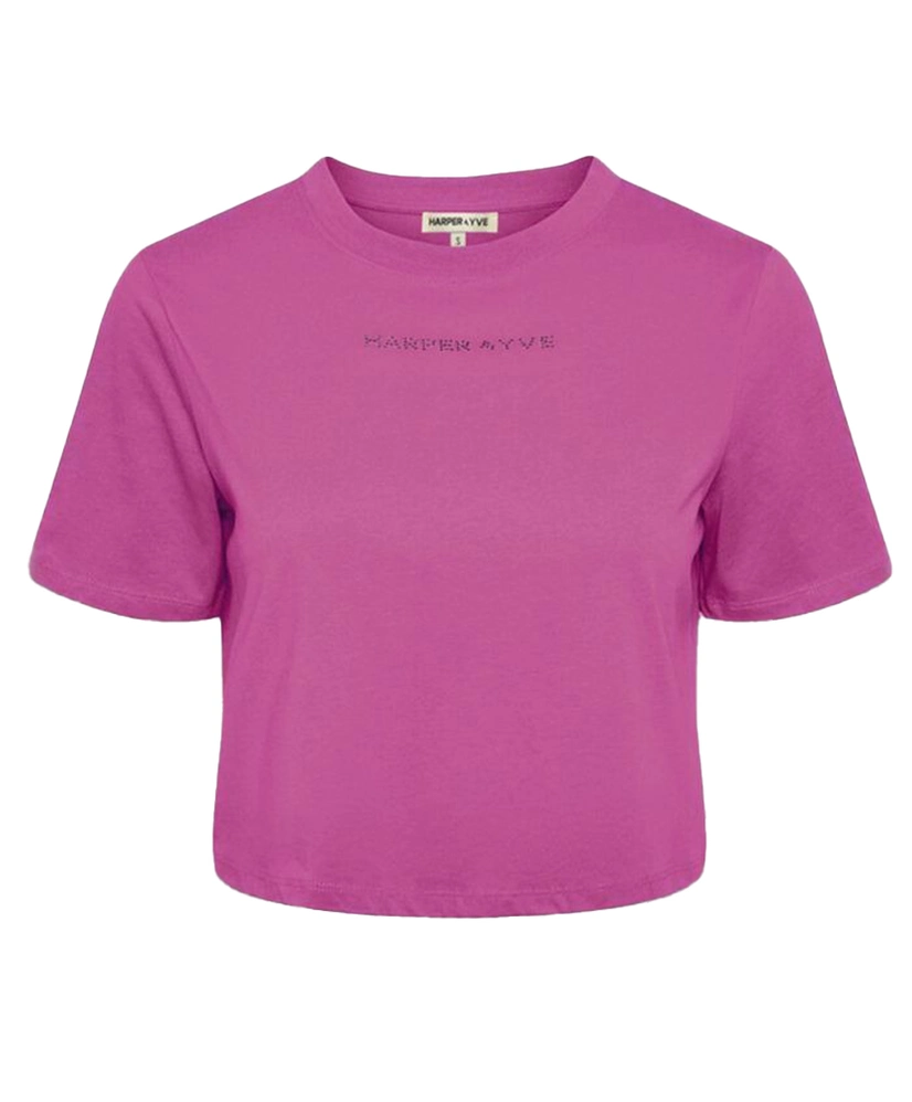 Harper & Yve Cropped T-shirt Logo
