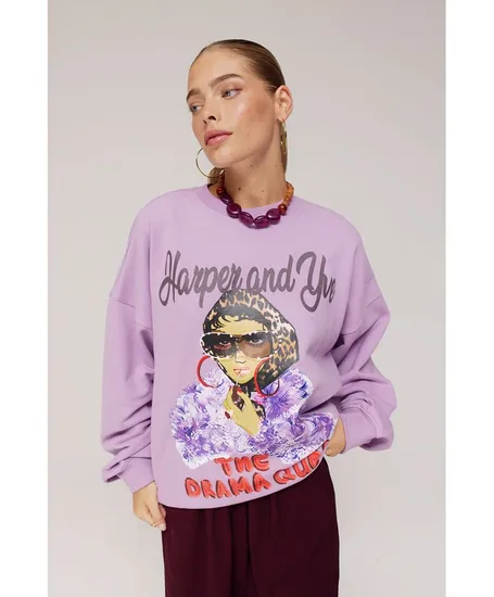 Harper & Yve Sweater Drama Queen