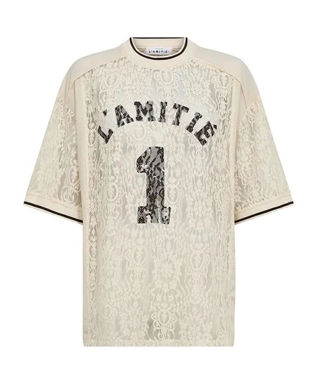 Haute L'Amitié T-shirt Foorball Lace