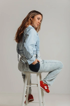 HEART ON DENIM