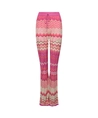 HEYB Flared Broek Aztec Print
