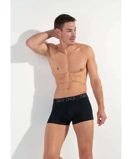 HOM Short HO1 Boxerlines 2-Pack Zwart