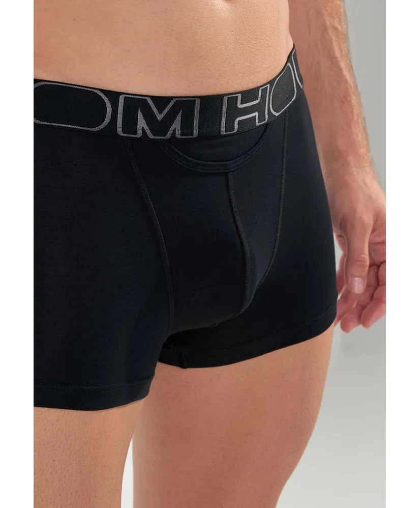 HOM Short HO1 Boxerlines 2-Pack Zwart