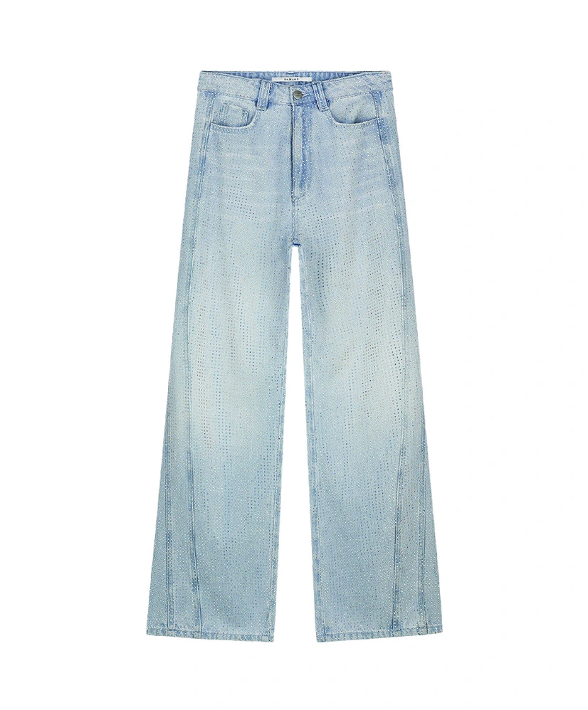 HOMAGE Jeans Glitters Straight Fit