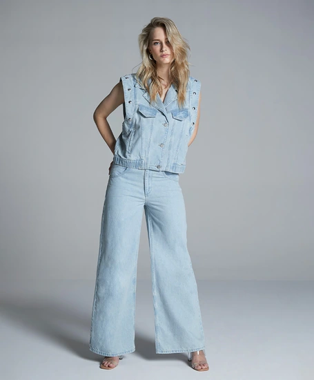 HOMAGE Jeans Slits Straight Fit