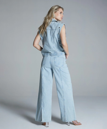 HOMAGE Jeans Slits Straight Fit