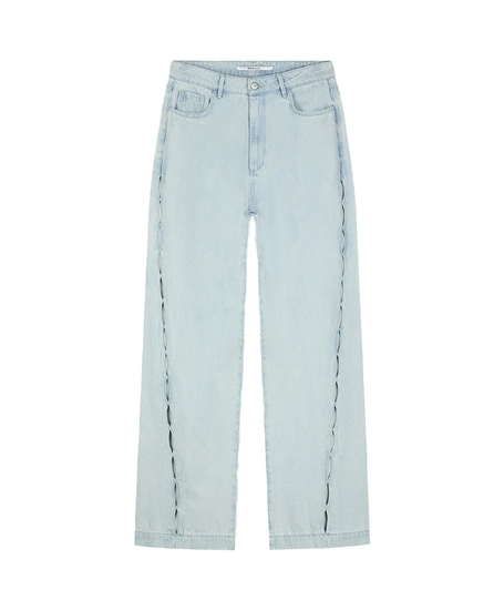 HOMAGE Jeans Straight Fit Twisted Side