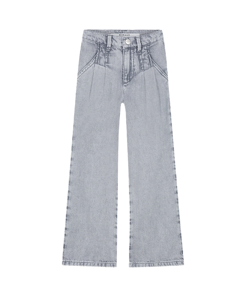 HOMAGE Kids Jeans Pleated