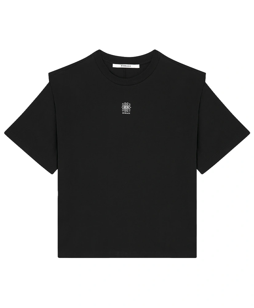 HOMAGE T-shirt Shoulder Detail