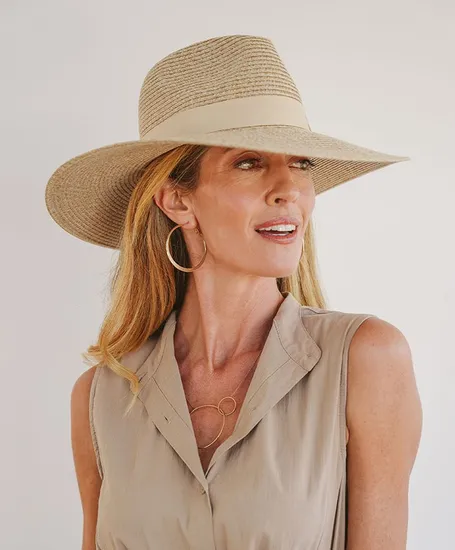 House of Ord - Cape Town Hoed Fiona Wide Brim