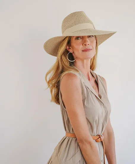 House of Ord - Cape Town Hoed Fiona Wide Brim