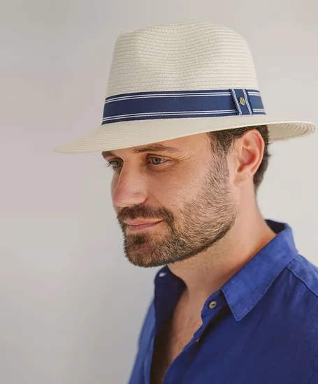 House of Ord - Cape Town Hoed Stripe Fedora