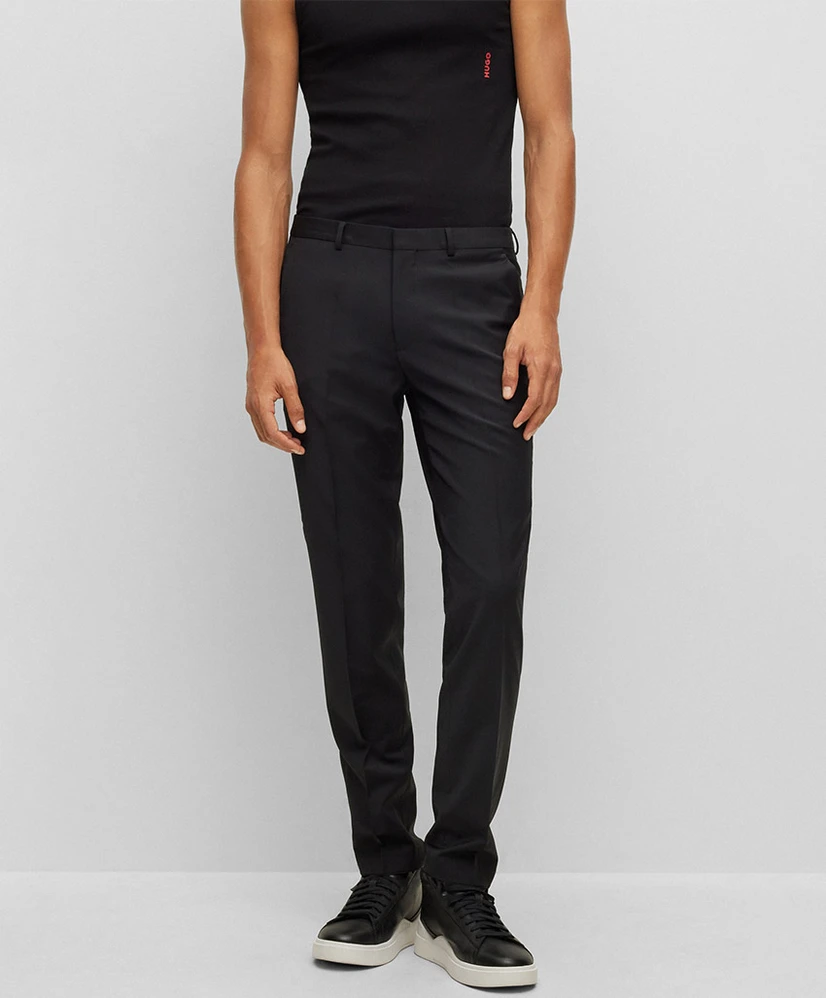 Hugo Boss Pantalon Hesten Zwart