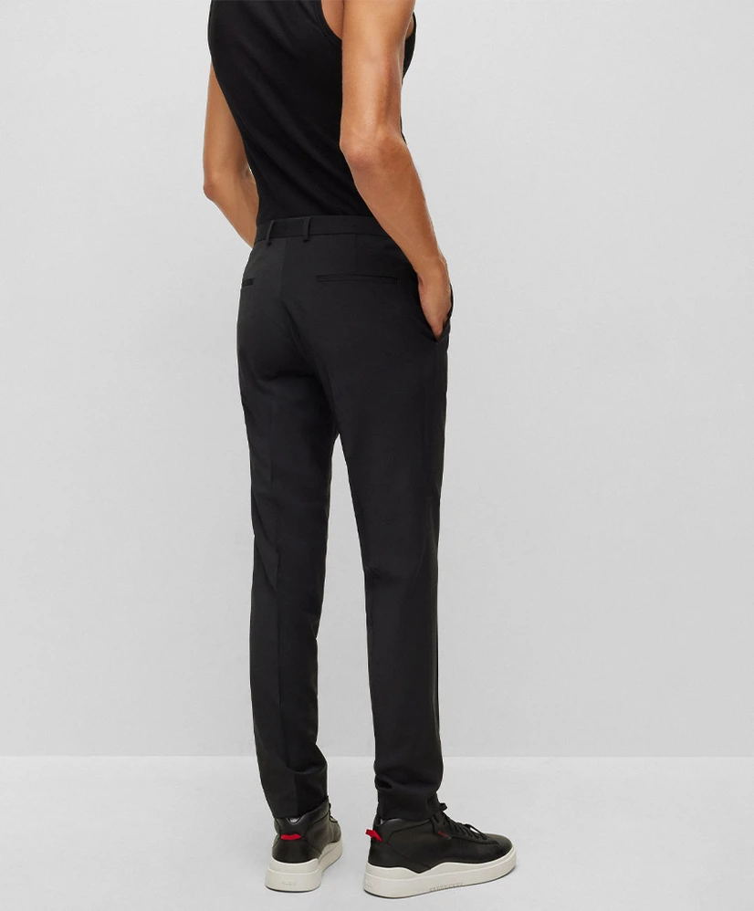 Hugo Boss Pantalon Hesten Zwart