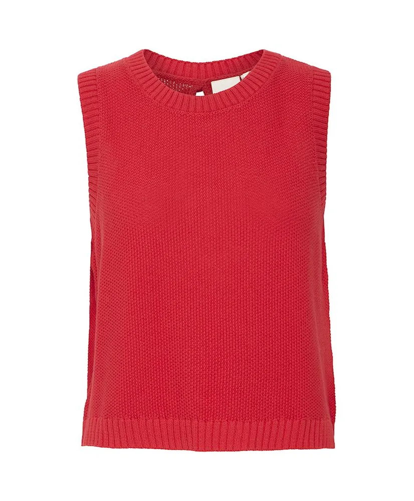 ICHI Gebreide Top Dotties