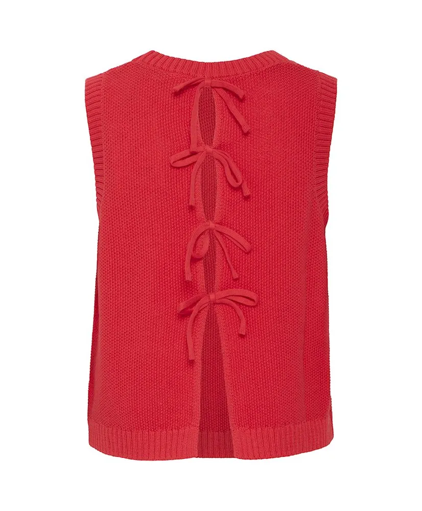 ICHI Gebreide Top Dotties
