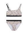 Indian Blue Jeans Bikini Assymetric Animal
