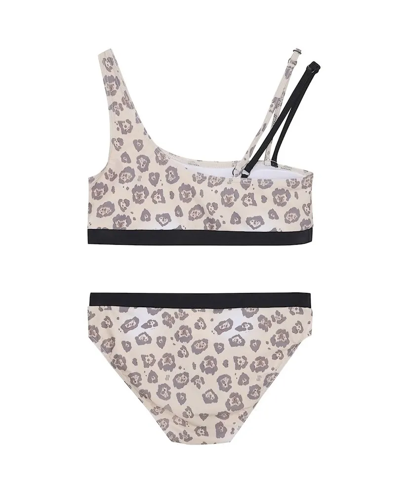 Indian Blue Jeans Bikini Assymetric Animal
