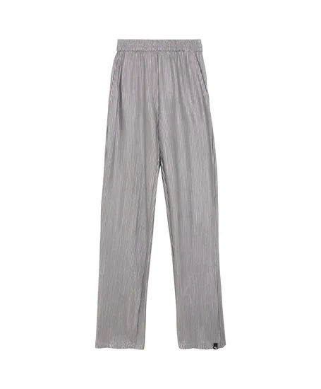 Indian Blue Jeans Broek Metallic Wide Leg