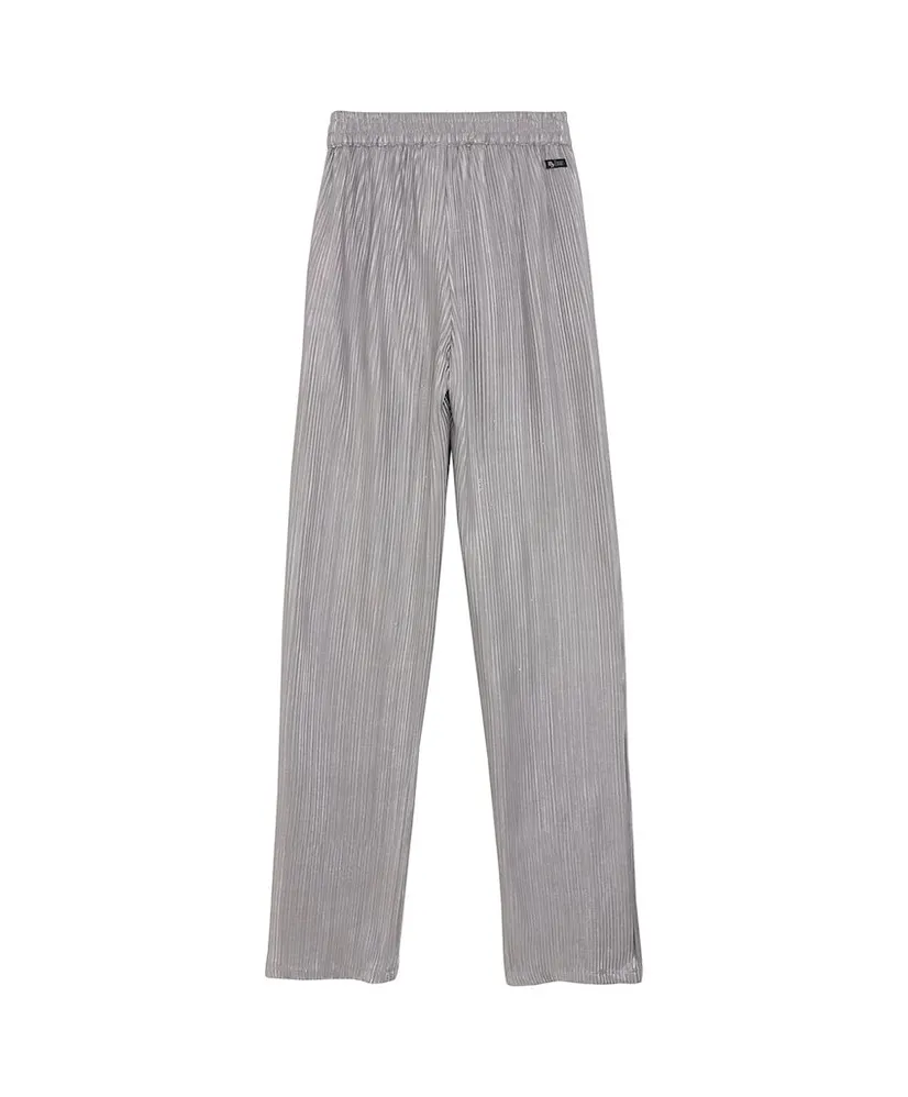 Indian Blue Jeans Broek Metallic Wide Leg