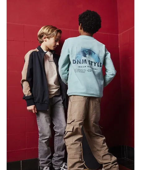 Indian Blue Jeans Cargo Broek Straight Fit