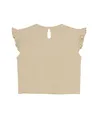 Indian Blue Jeans Cropped Top Ruffle