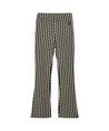 Indian Blue Jeans Flared Broek Zigzag