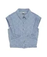 Indian Blue Jeans Gilet Fancy Denim