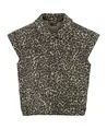 Indian Blue Jeans Gilet Leopard